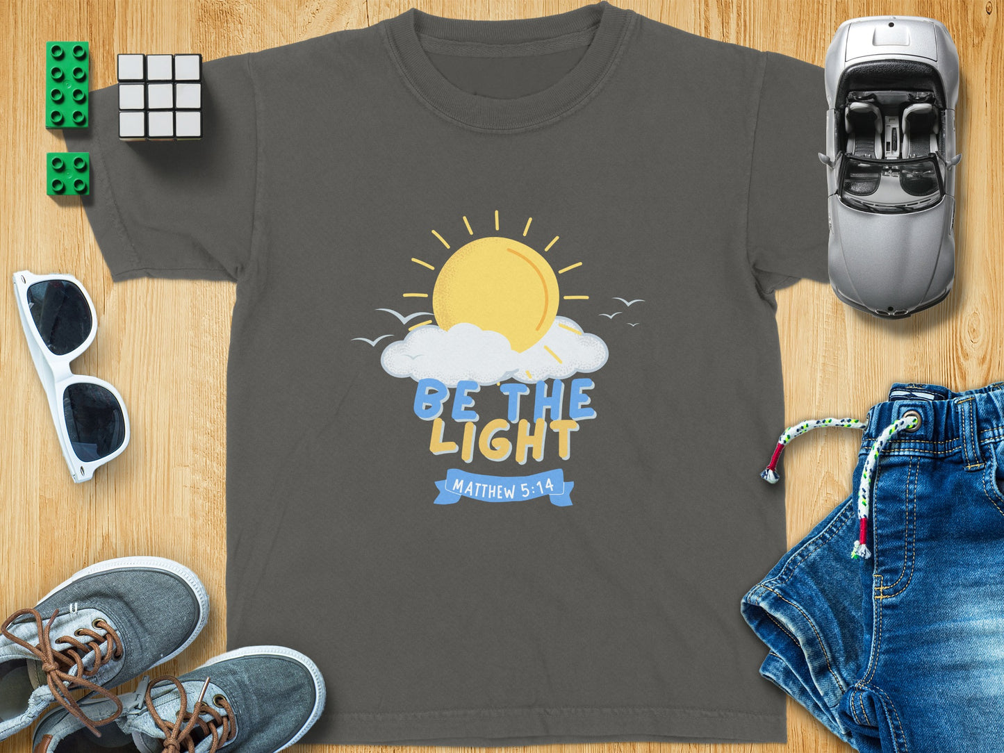 Be the Light Matthew 5:14 Inspirational T-shirt