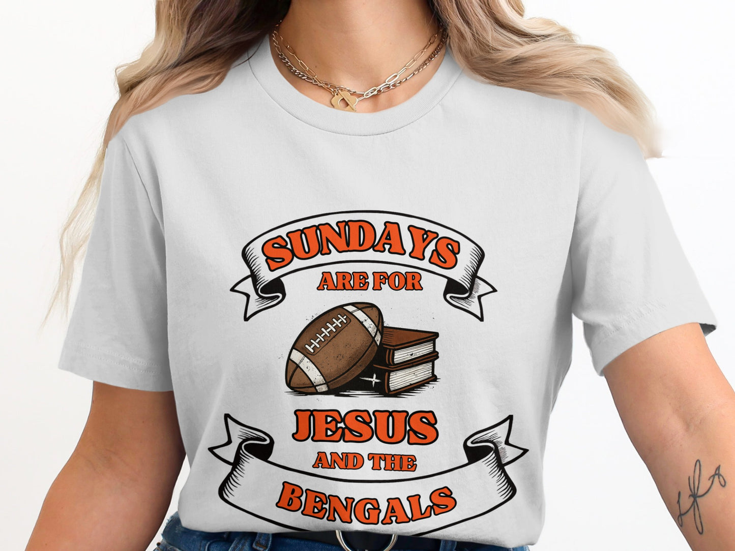Sundays Are For Jesus And The Bengals shirt