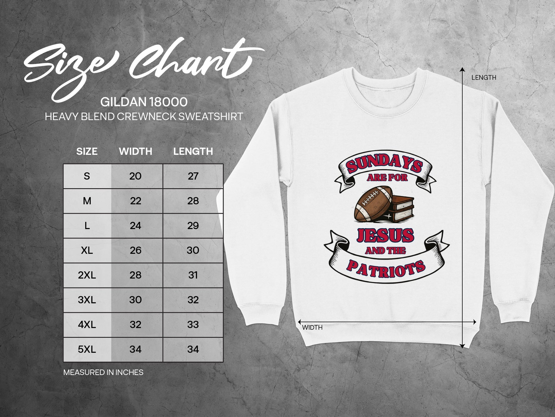 Sundays Are For Jesus and the Patriots Sweatshirt Product