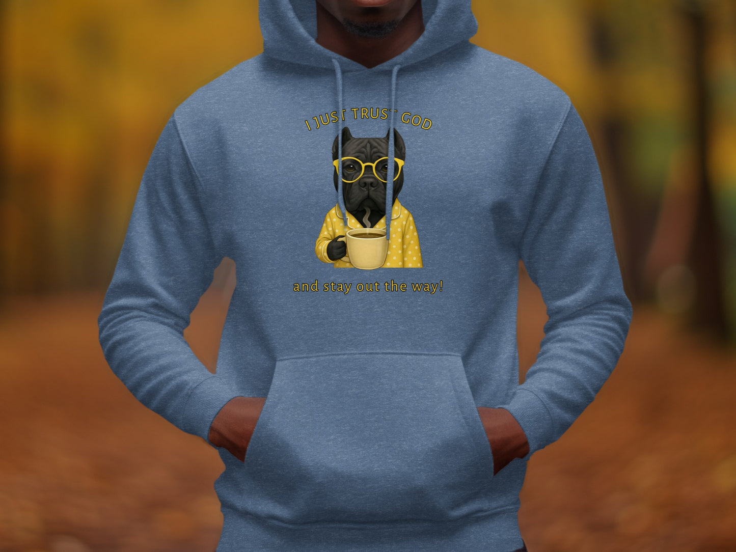 I Just Trust God and Stay Out of the Way Hoodie