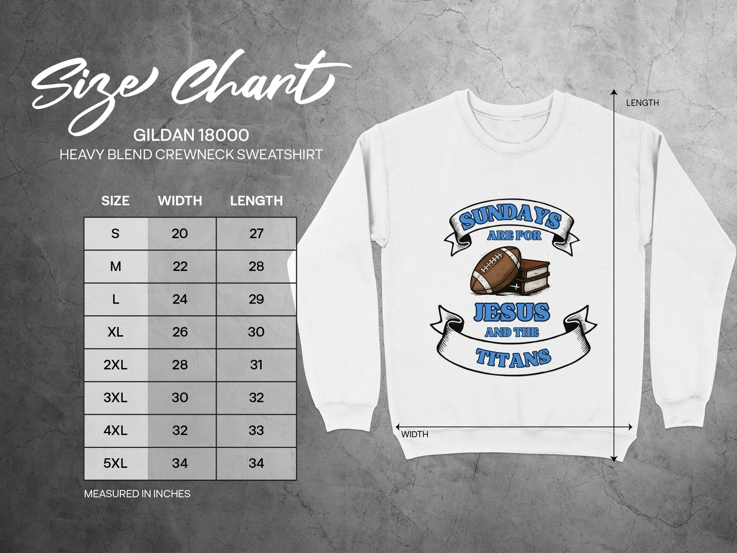 Sundays Are for Jesus and the Titans Sweatshirt product