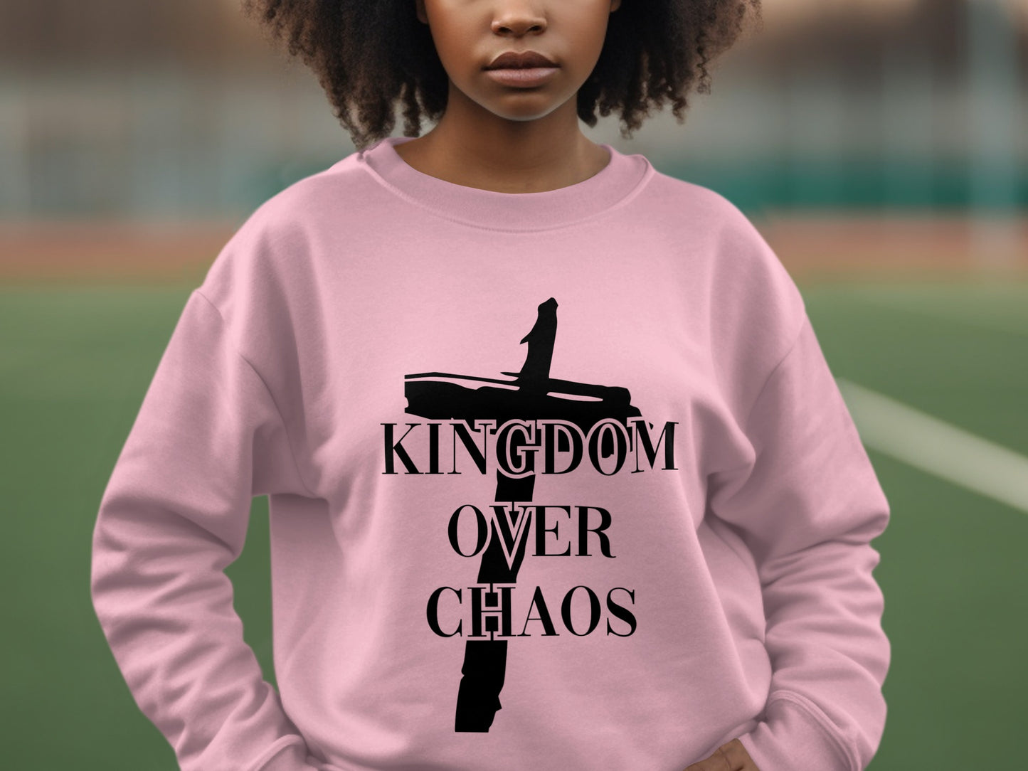 Inspirational Kingdom Over Chaos Sweater