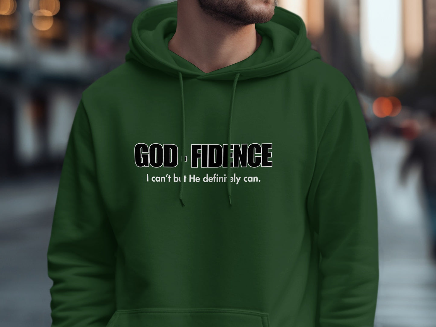 GODFIDENCE Motivational Unisex Hoodie product