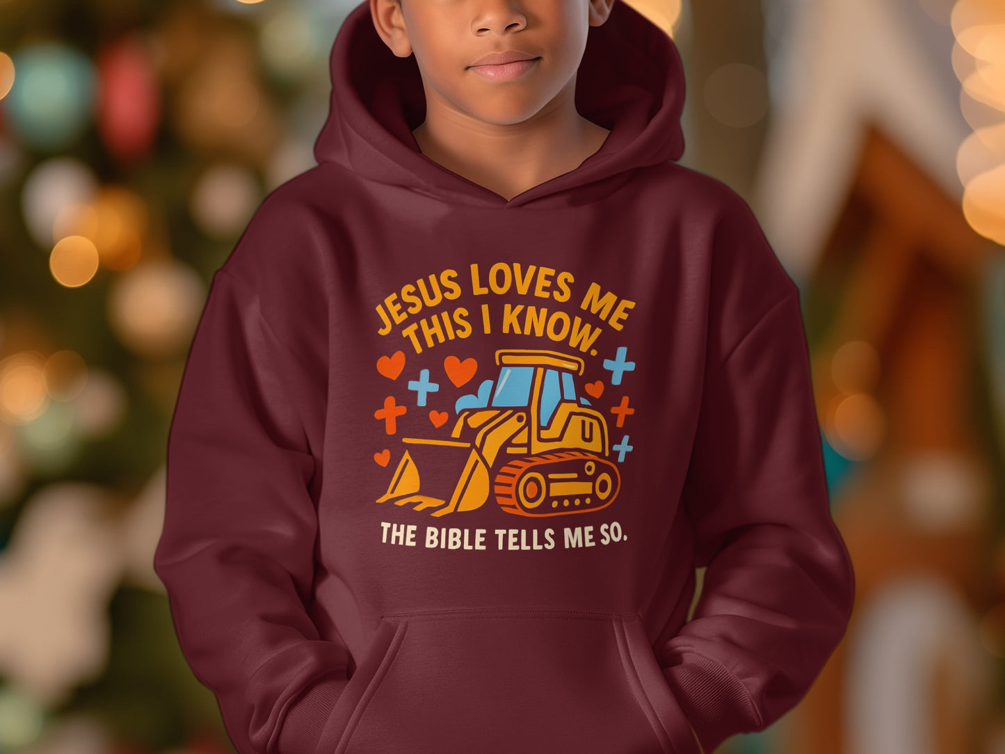 Jesus Loves Me This I Know The Bible Tells Me Hoodie