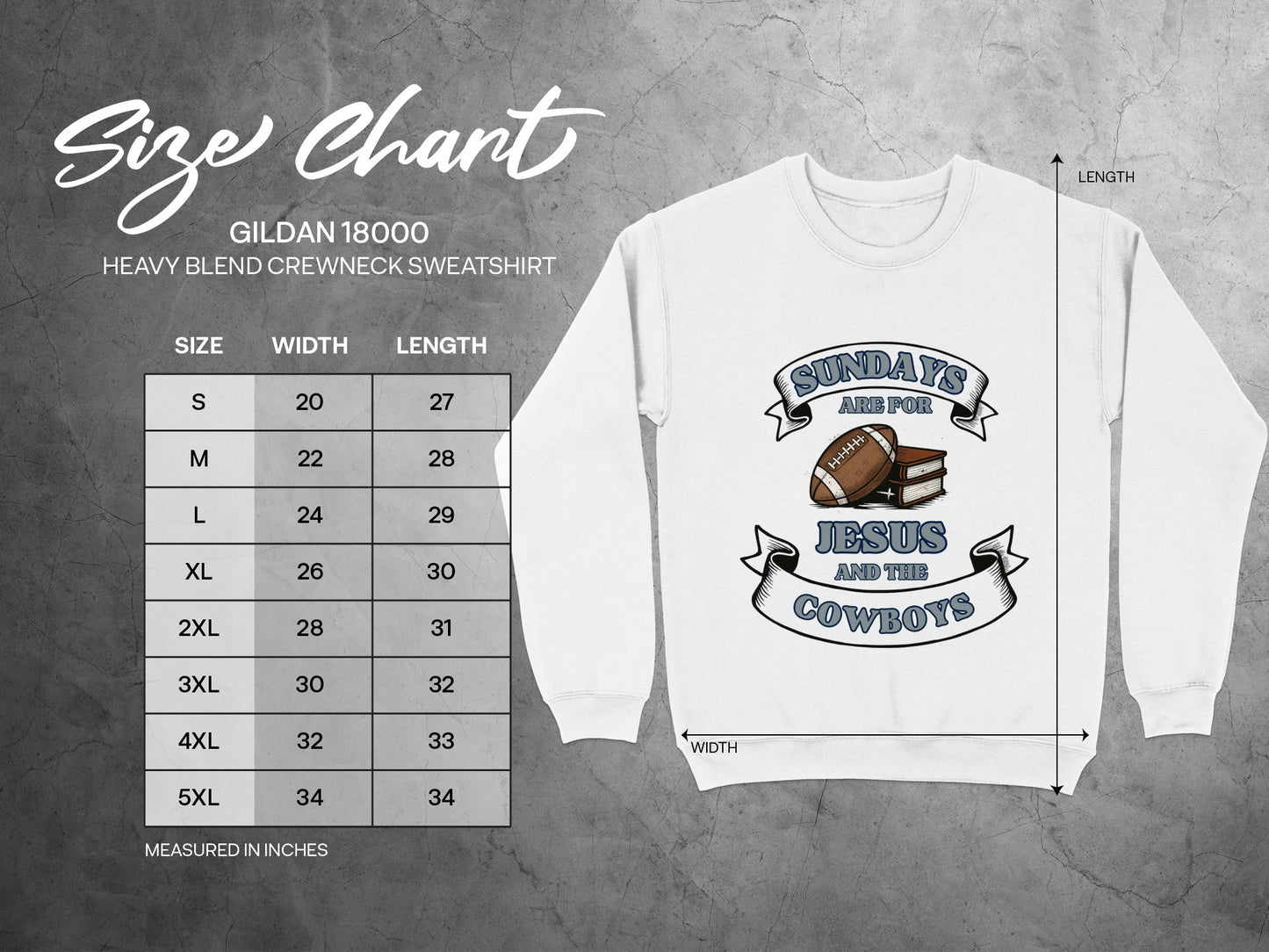 Sundays are for Jesus and Cowboys sweatshirt