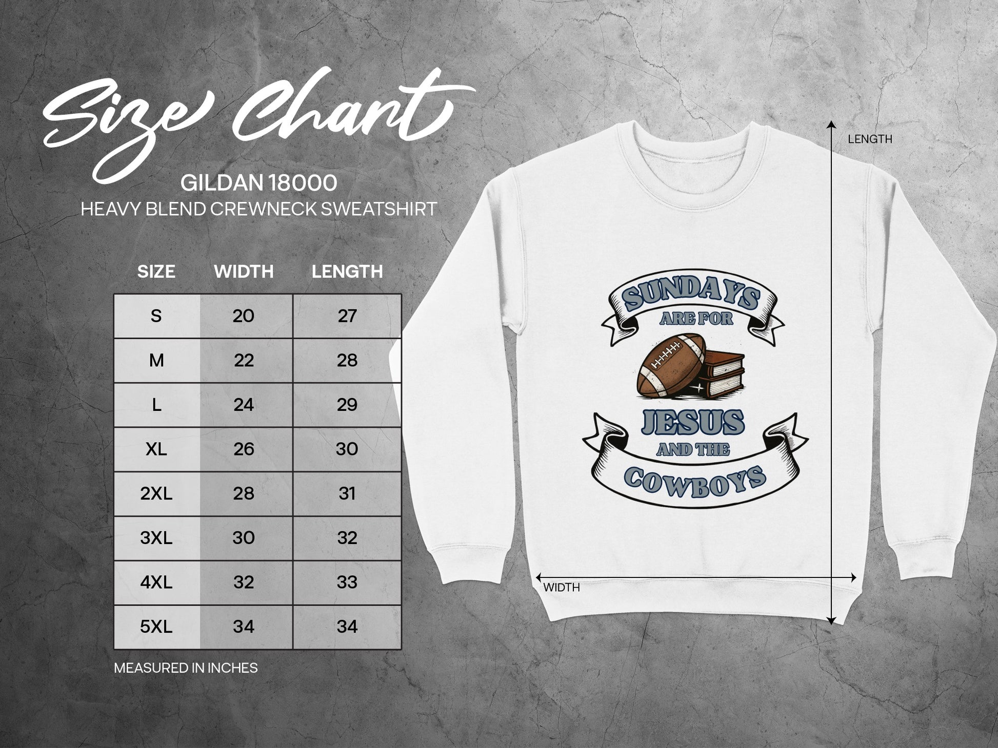 Sundays are for Jesus and Cowboys sweatshirt