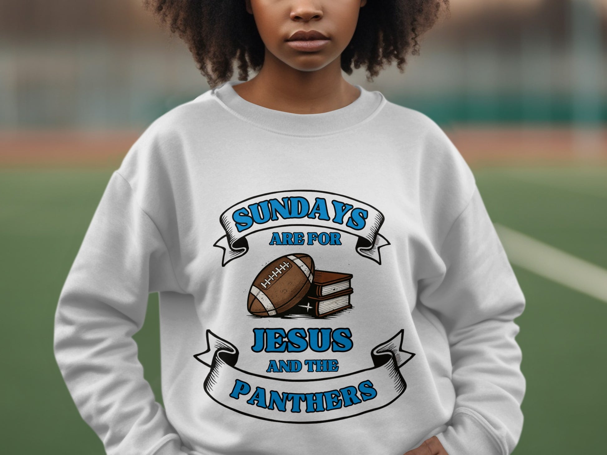 Sundays Are For Jesus And The Panthers sweatshirt