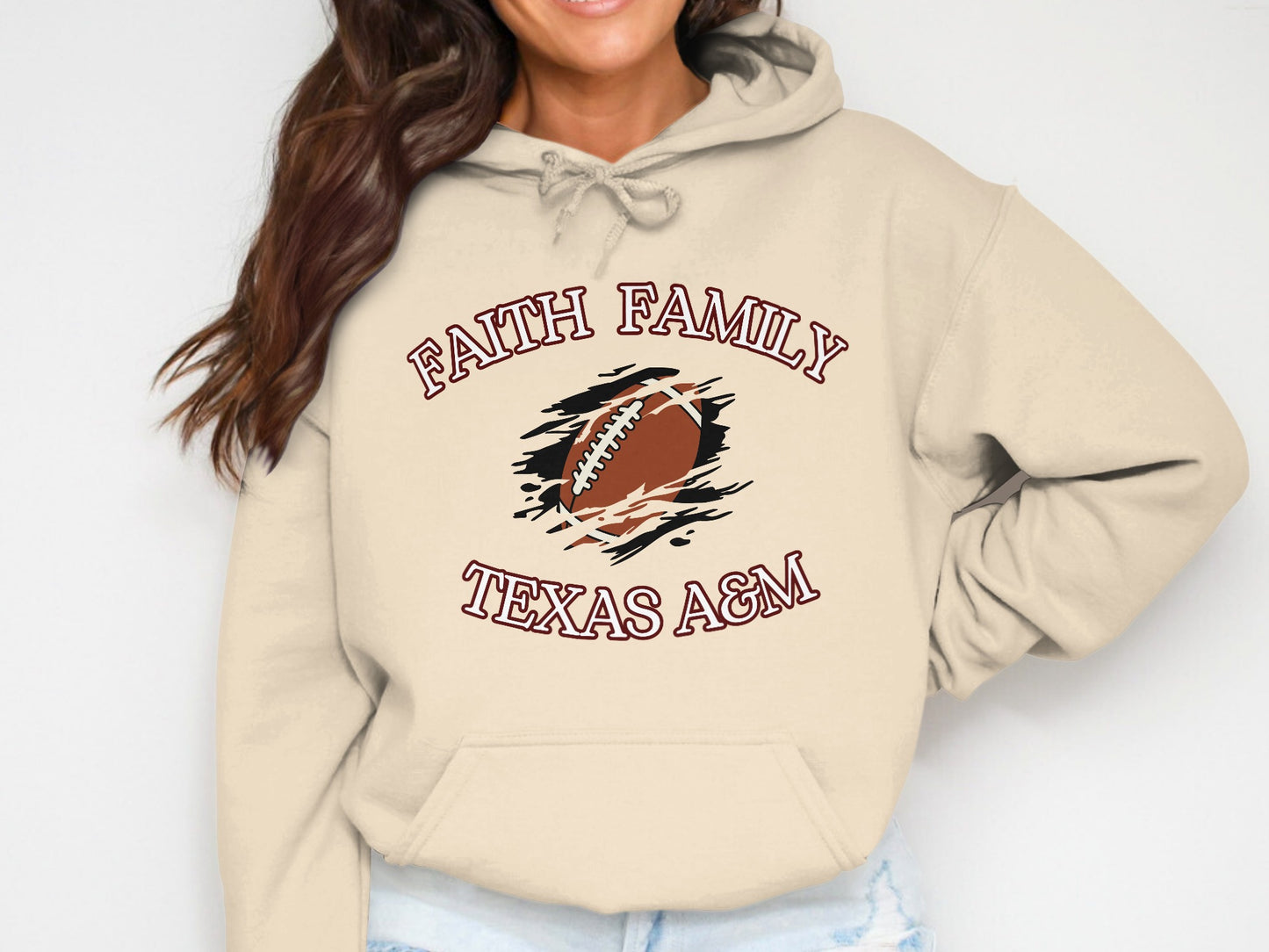 Faith Family Texas A&M Football Hoodie product