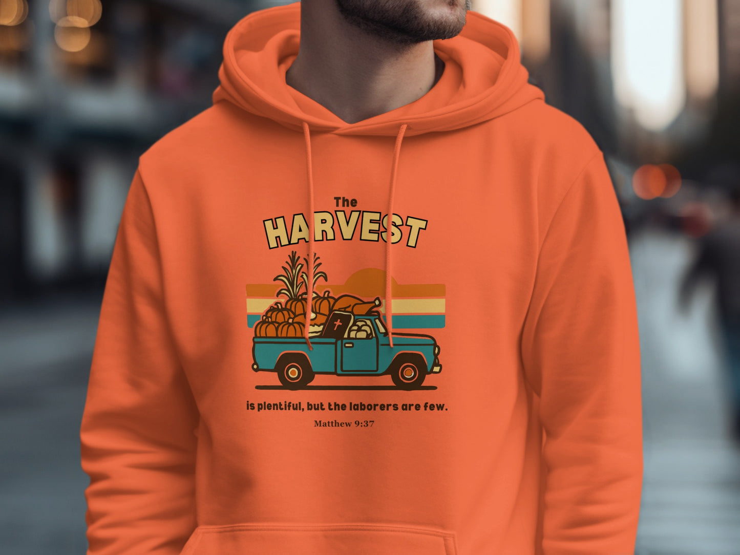 The Harvest is Plentiful Graphic Hoodie