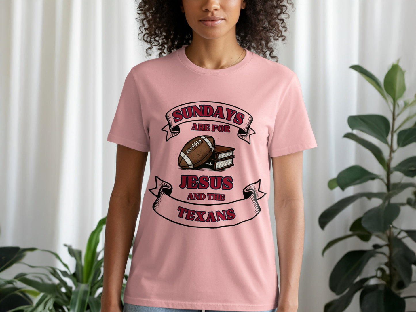 Sundays Are For Jesus And The Texans T-shirt product