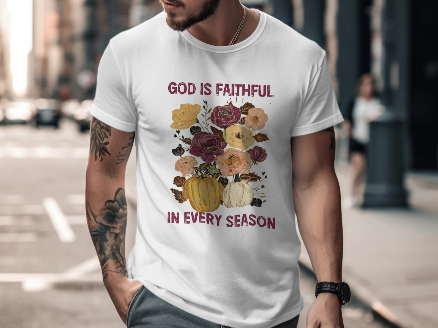 God Is Faithful In Every Season t-shirt