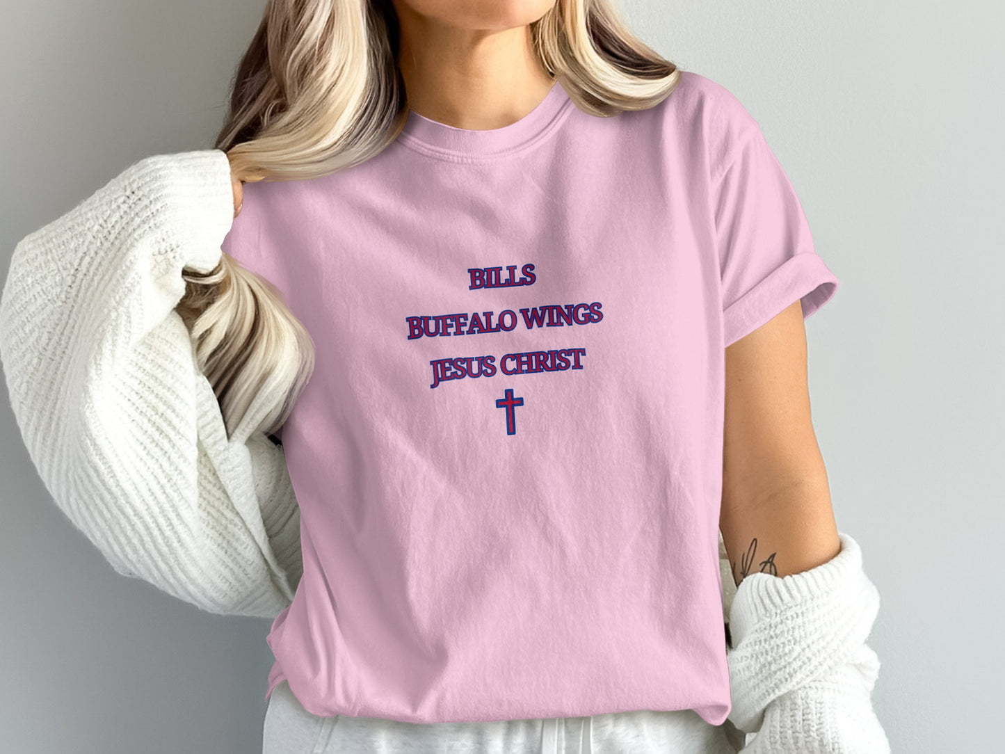 Bills Buffalo Wings Jesus Christ T-shirt product