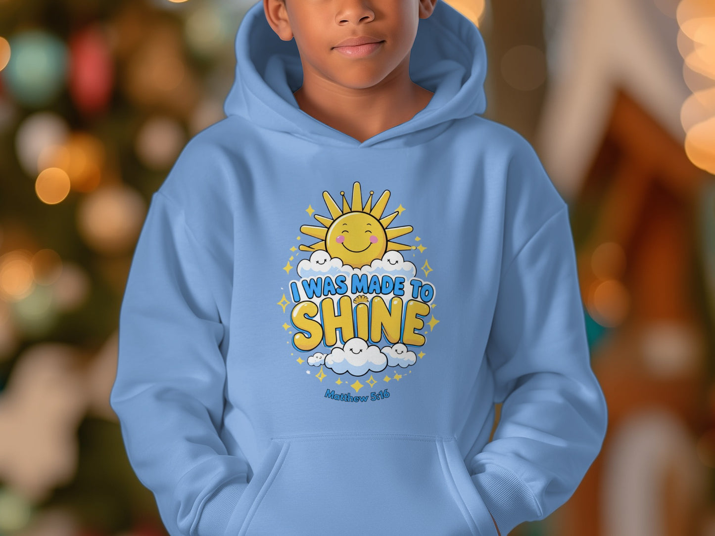 I Was Made to Shine Motivational Hoodie Product