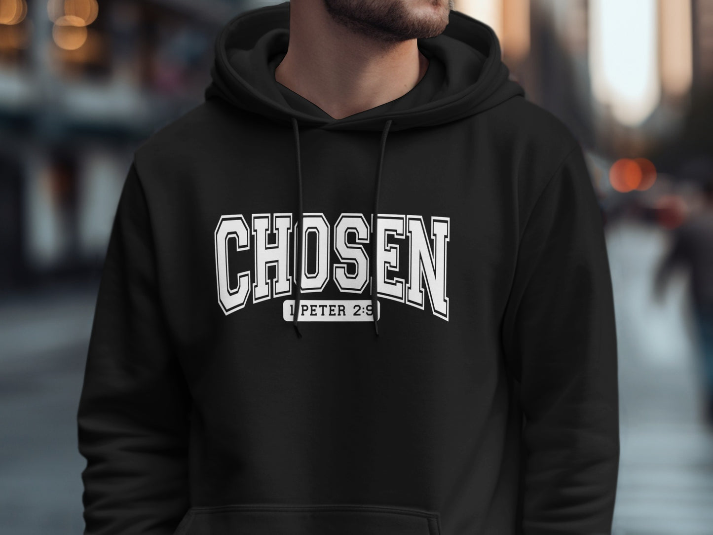 Chosen 1 Peter 2:9 design hoodie sweatshirt product
