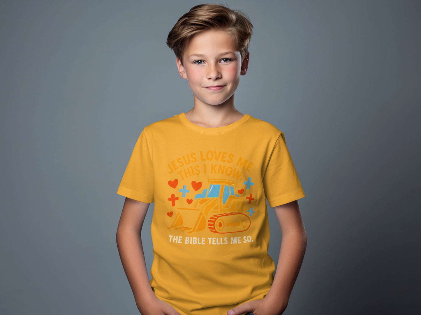 Jesus Loves Me This I Know Kids T-Shirt