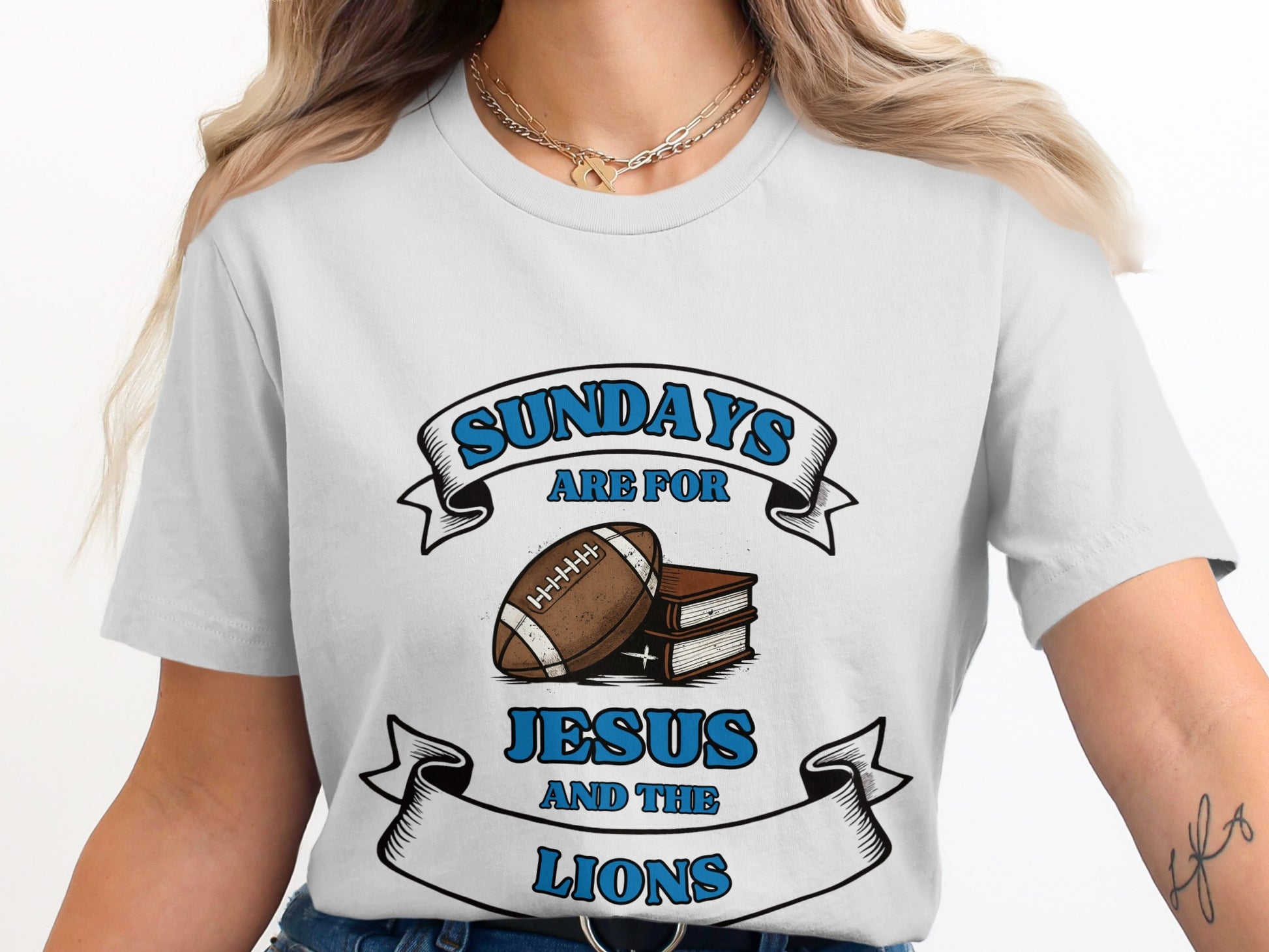 Sundays Are For Jesus And The Lions T-shirt product