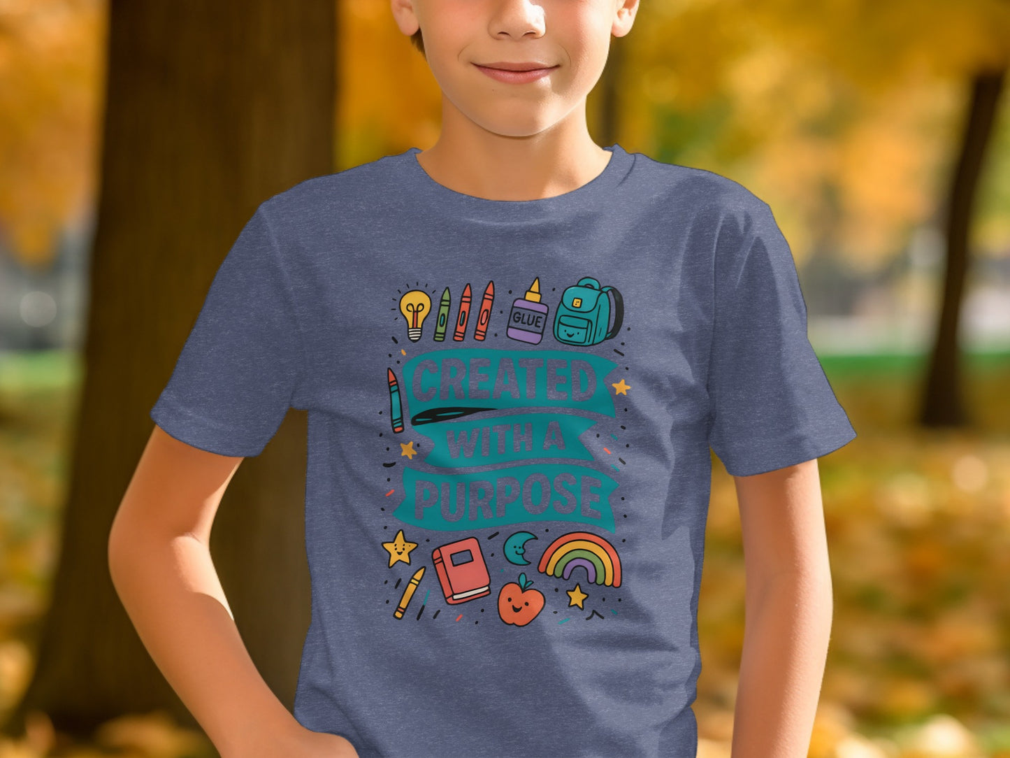 Created With A Purpose Kids T-Shirt