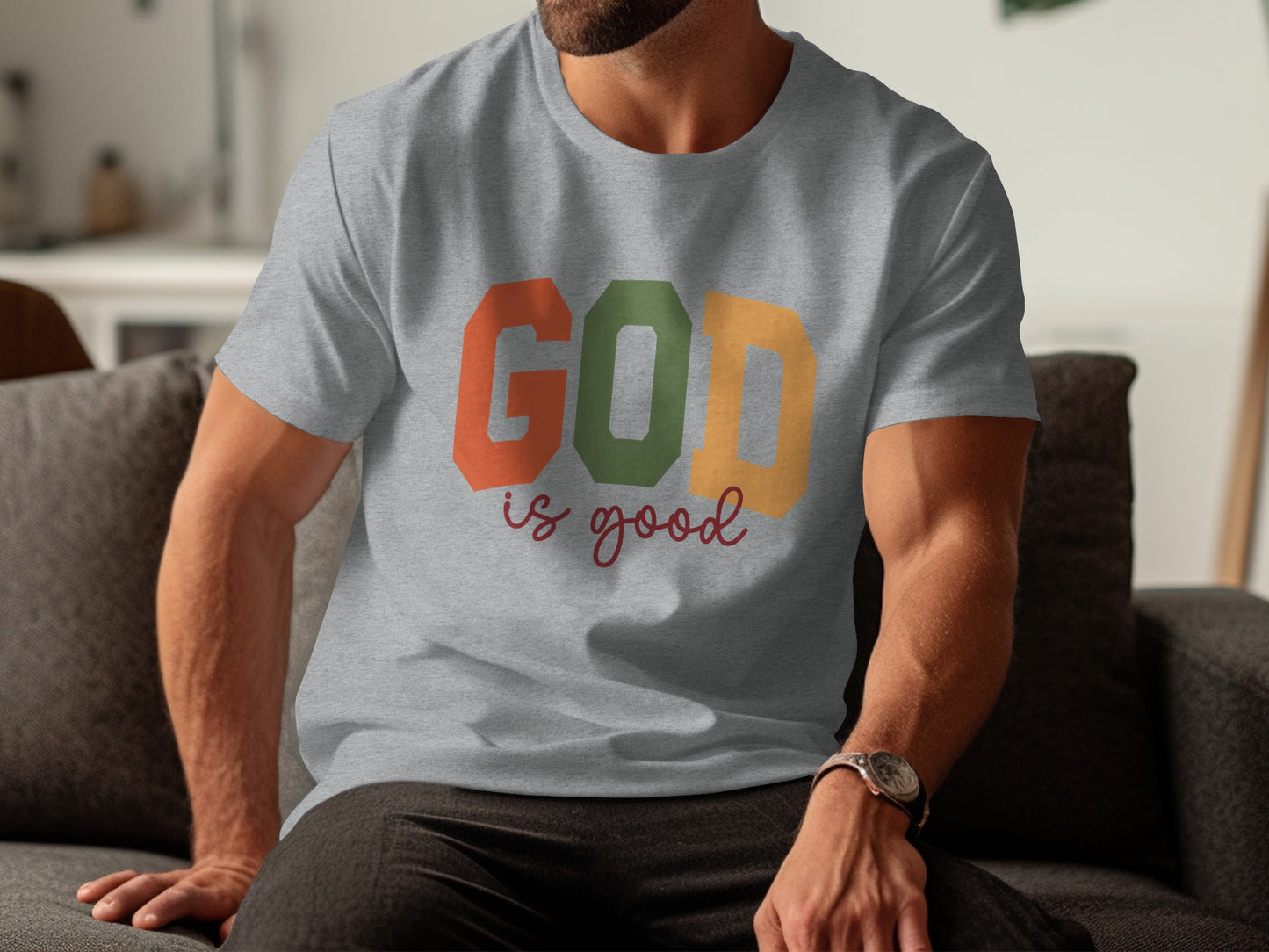 GOD is good statement t-shirt