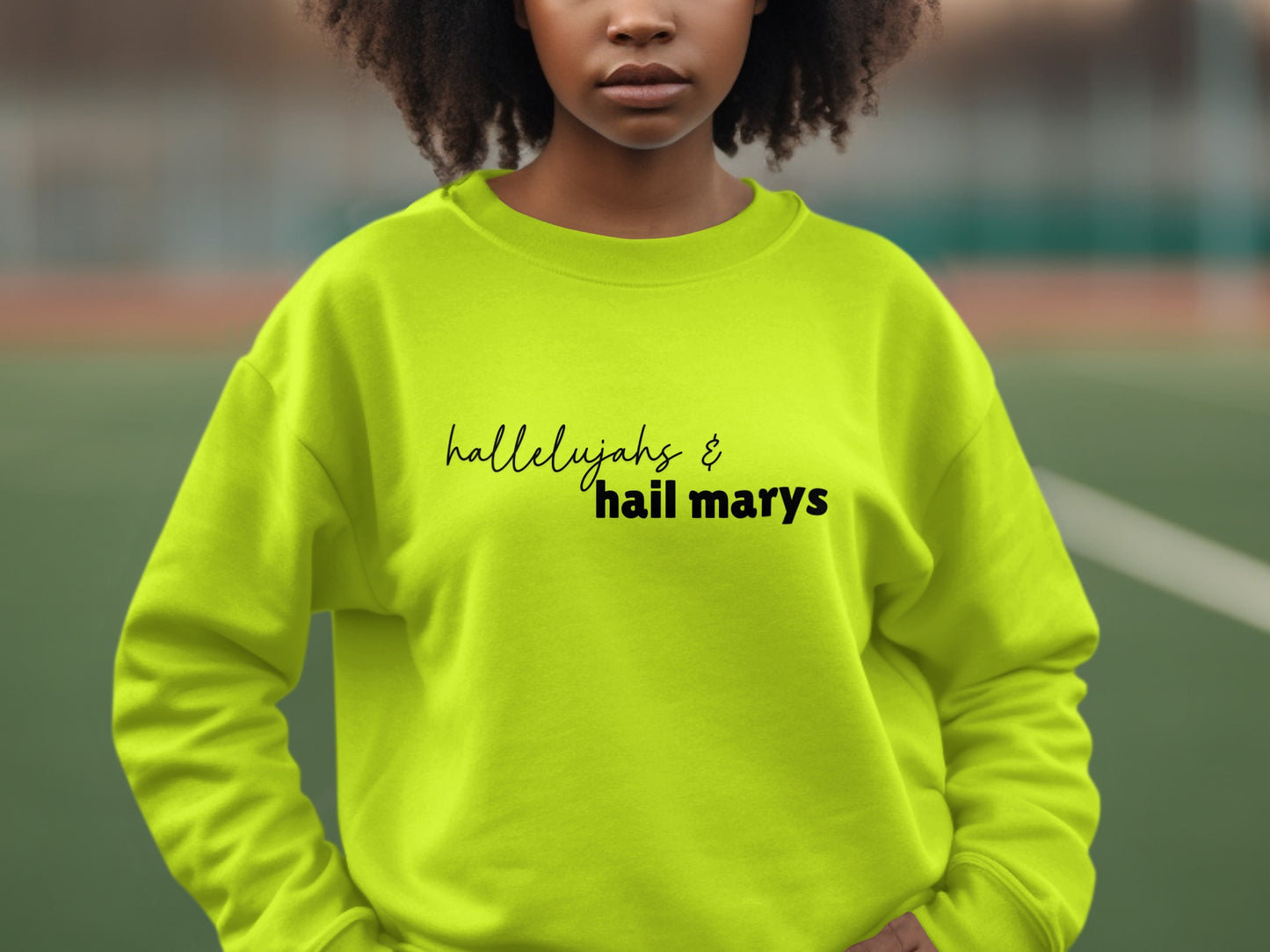 Hallelujahs & Hail Marys Printed Long Sleeve product