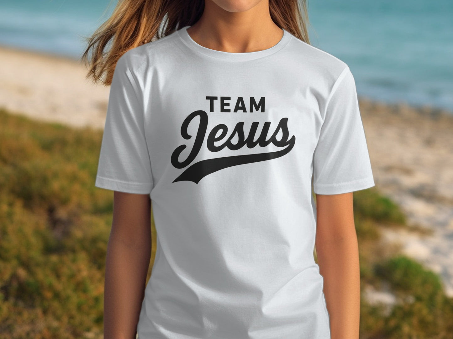 Team Jesus Graphic Tee Inspirational Apparel