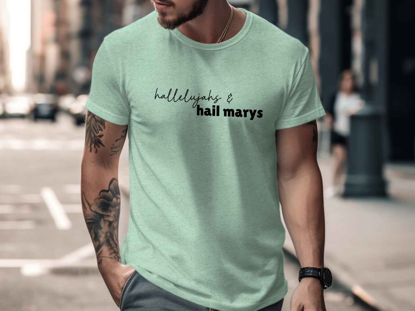 Hallelujahs and Hail Marys Mens Shirt product