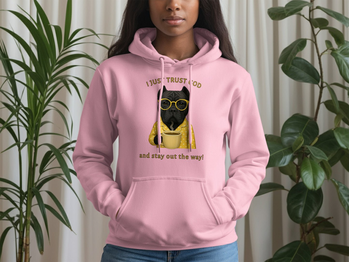 I Just Trust God and Stay Out The Way Hoodie product