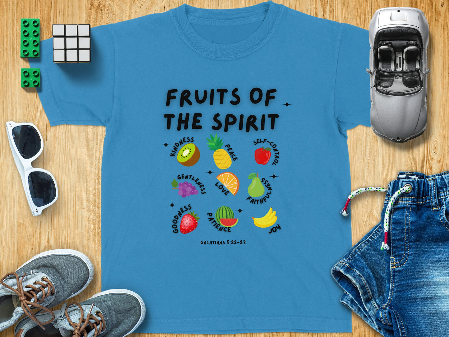 Fruits of the Spirit Bible Verse Graphic Tee