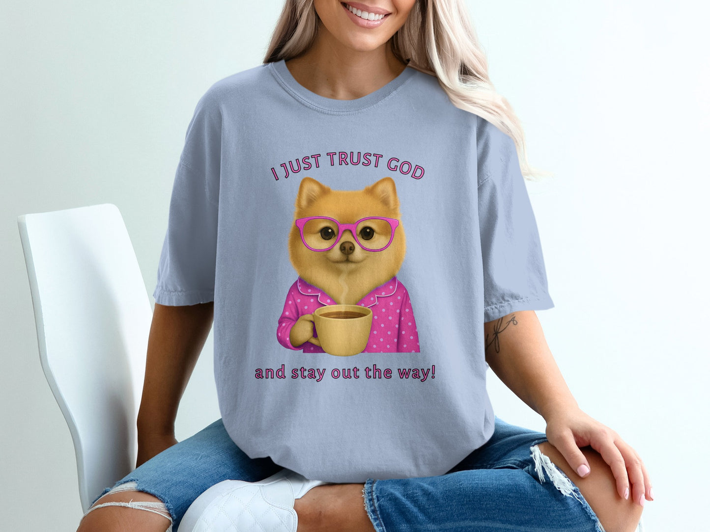 I Just Trust God and Stay Out the Way Shirt