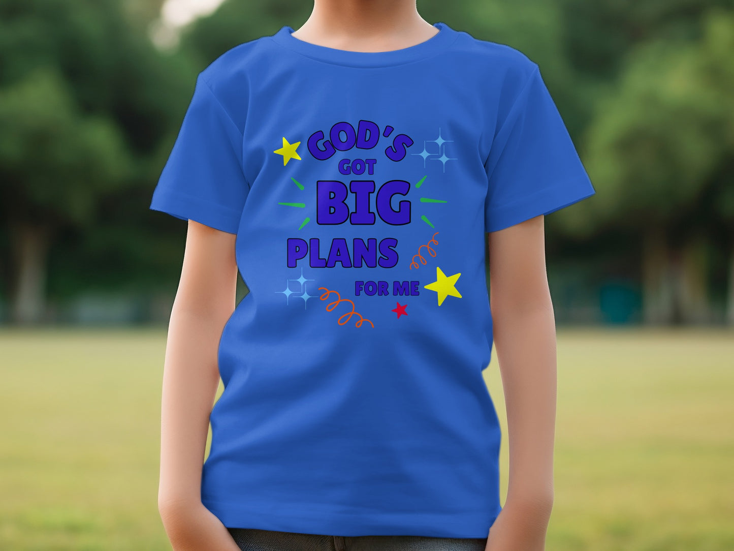 God's Got Big Plans for Me Inspirational Tee