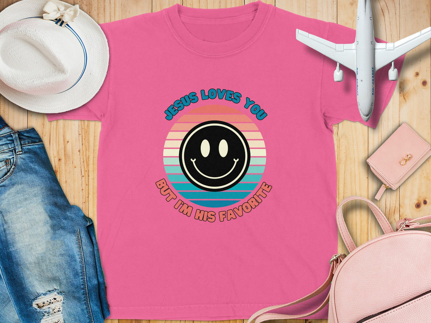 Jesus Loves You But I'm His Favorite T-shirt