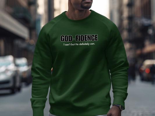 GODFIDENCE Motivational Quote Sweatshirt product