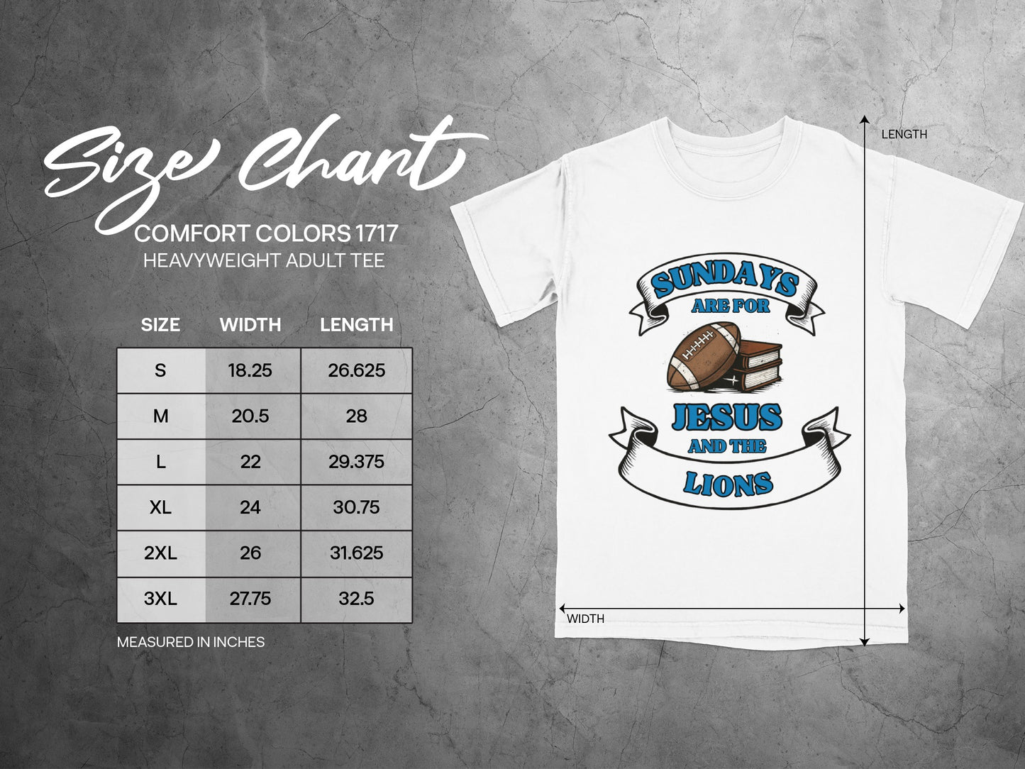 Sundays Are For Jesus And The Lions T-Shirt product