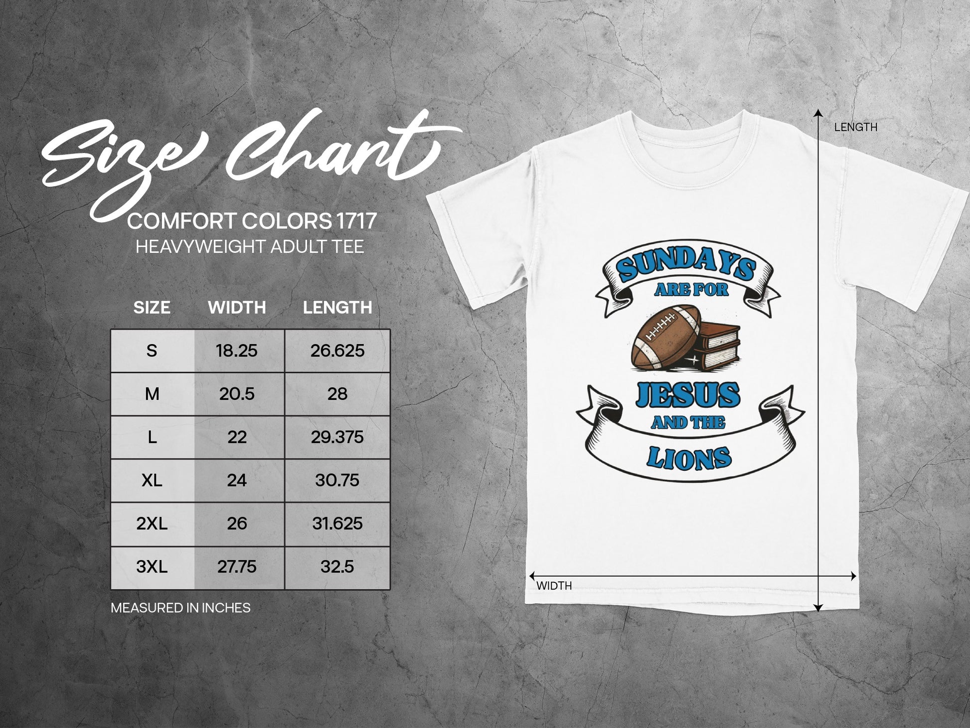 Sundays Are For Jesus And The Lions T-Shirt product