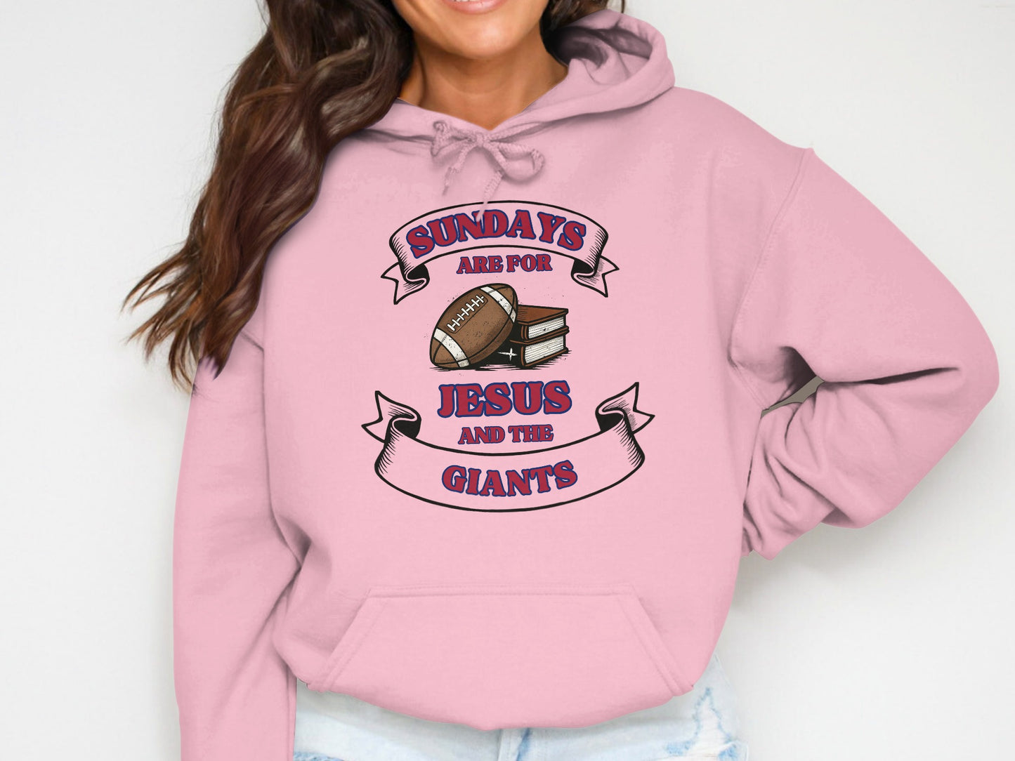 Sundays Are For Jesus And The Giants Hoodie product type