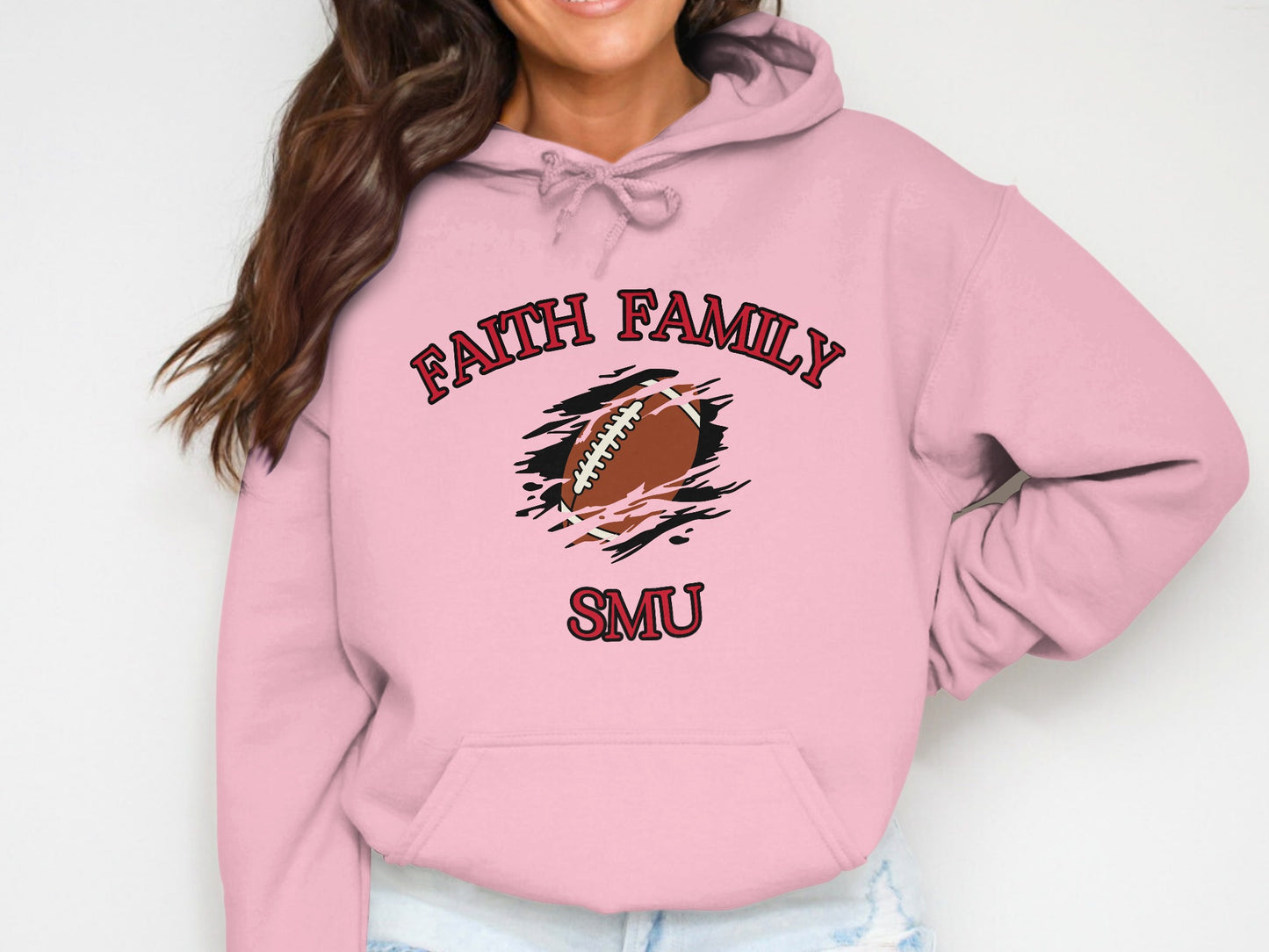 Faith Family SMU Football Hoodie product