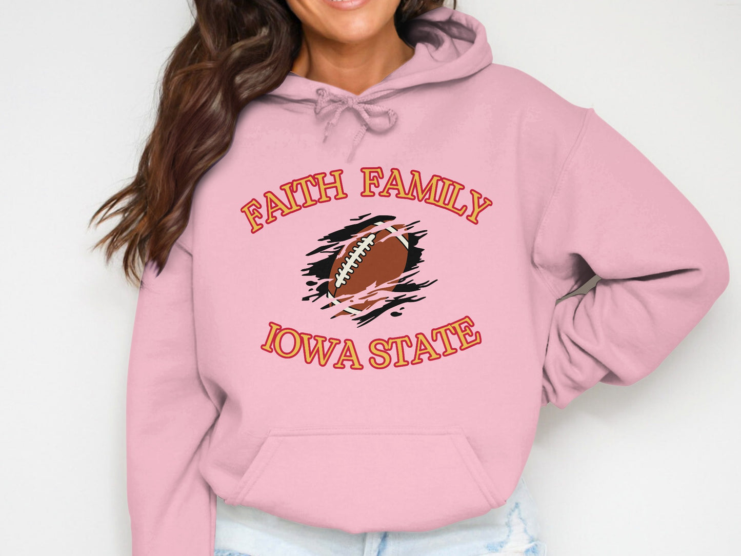 Faith Family Iowa State Football Hoodie product