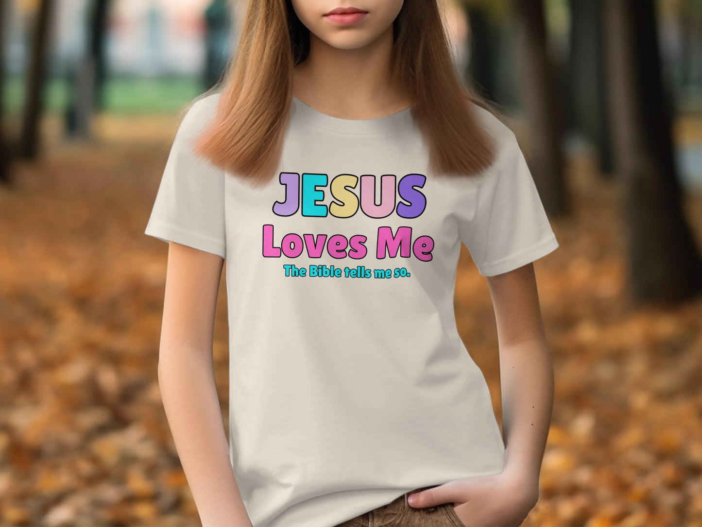 JESUS Loves Me The Bible Tells Me So T-shirt