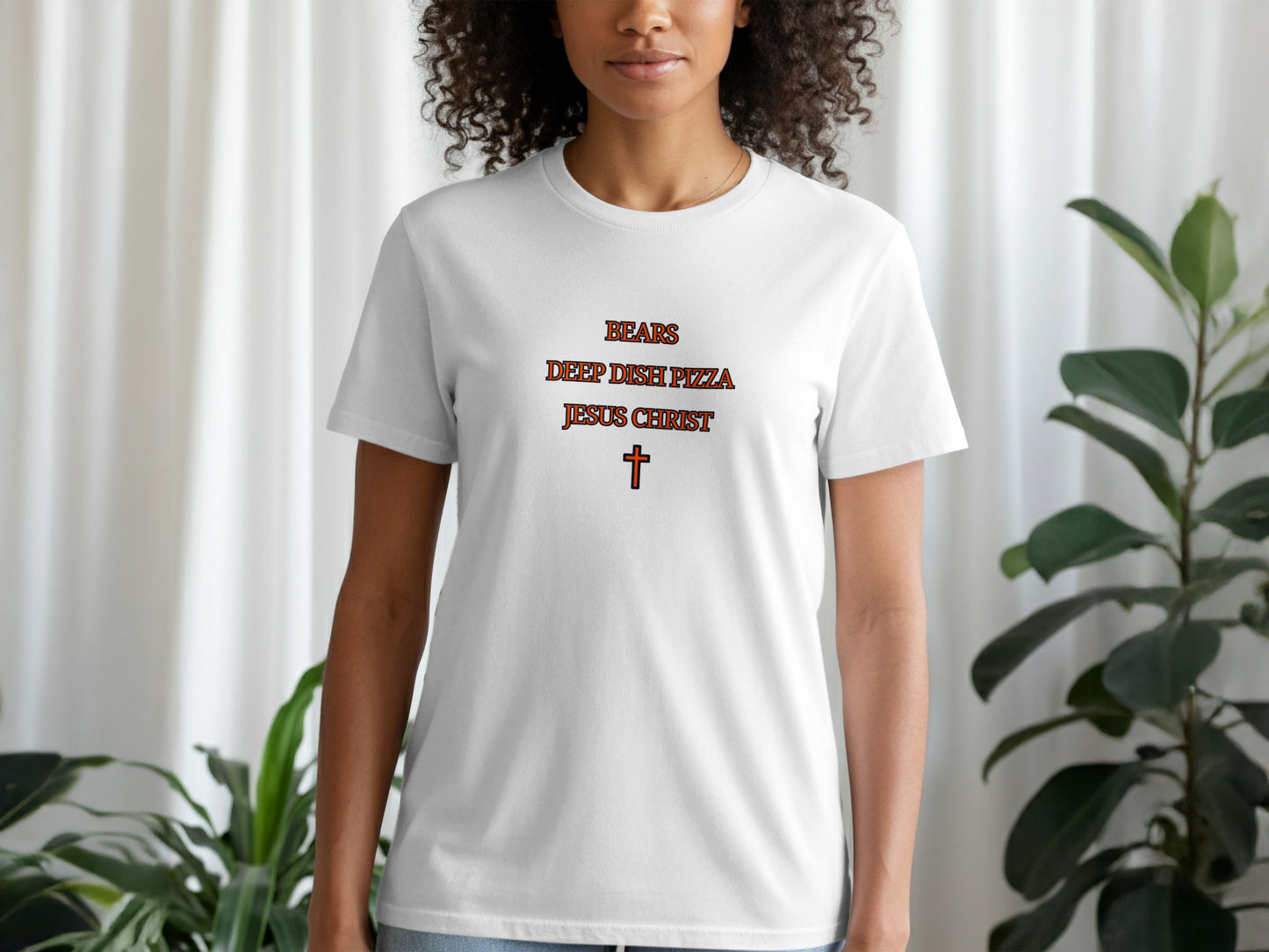 Bears Deep Dish Pizza Jesus Christ shirt product type