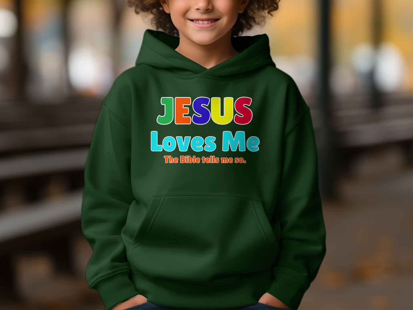 Jesus Loves Me The Bible Tells Me So Hooded Product