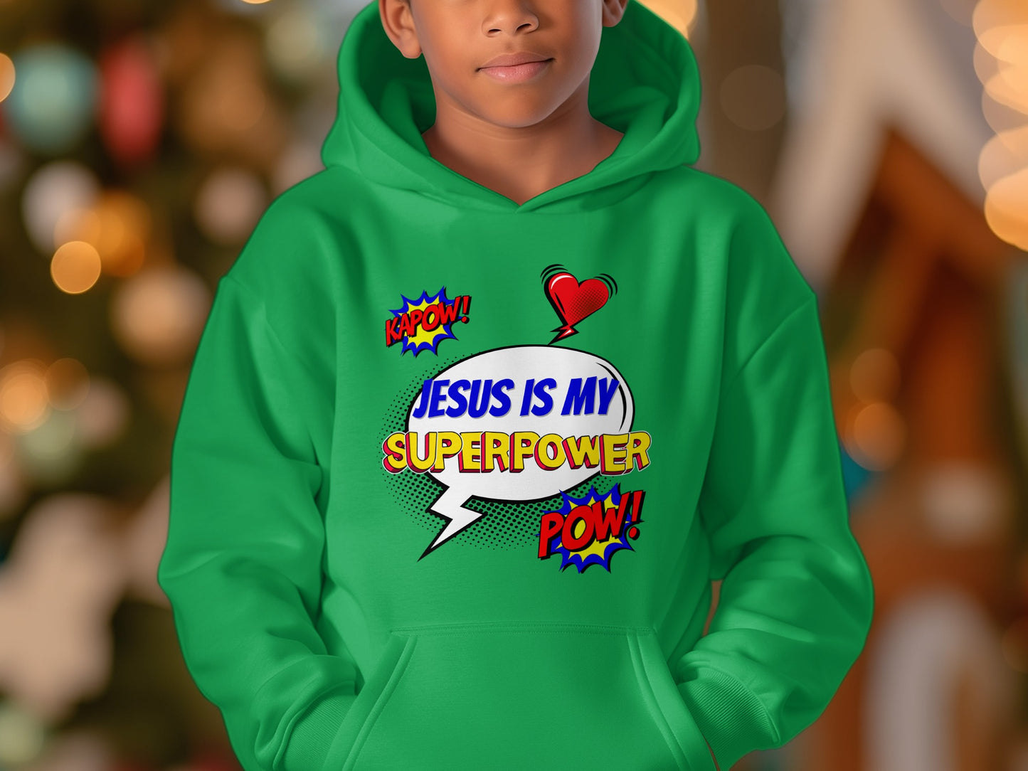 Jesus Is My Superpower Kapow Pow Product
