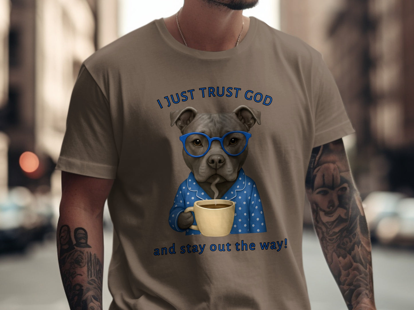 I Just Trust God and Stay Out the Way Shirt