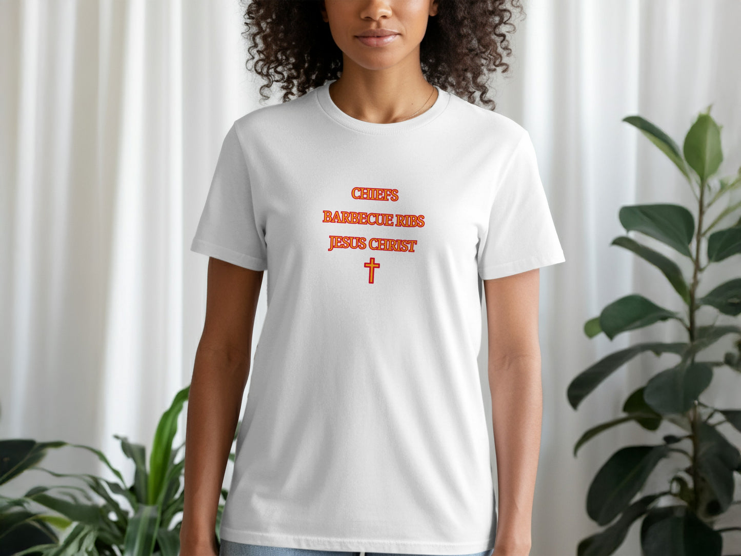 Christ BBQ Ribs Jesus Christ Graphic T-Shirt product