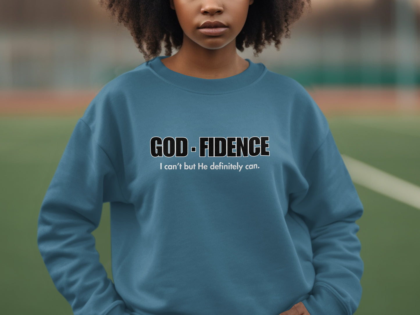 GOD-FIDENCE I can't but He definitely can product type