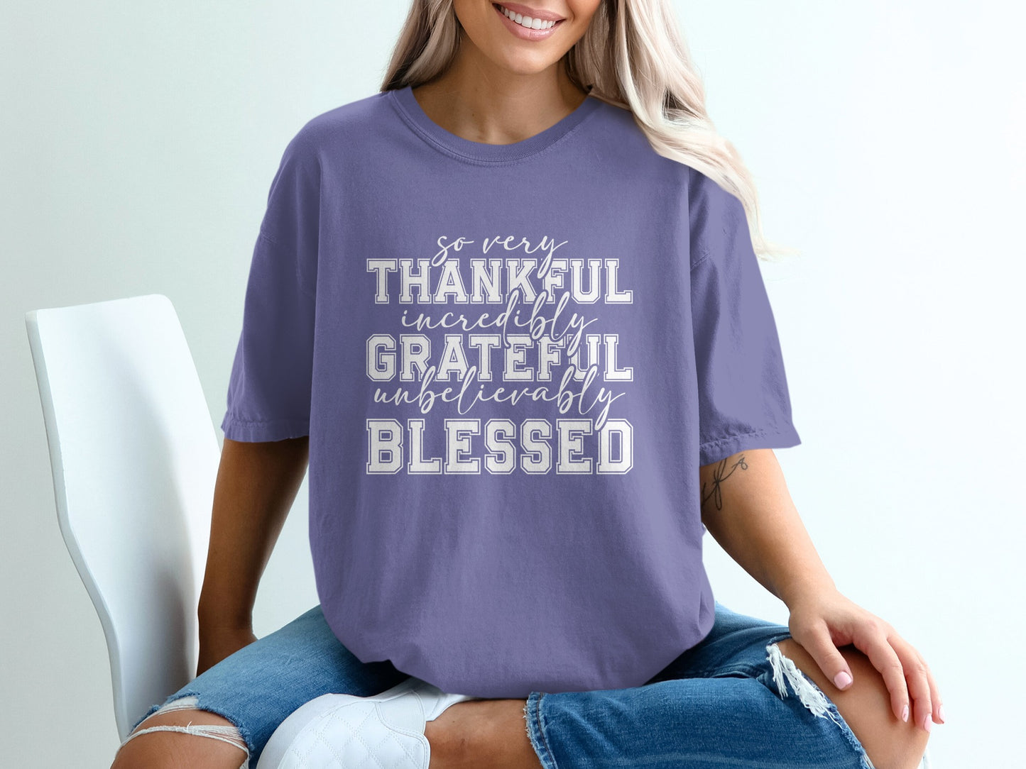 So Very Thankful Grateful Unbelievably Blessed Shirt