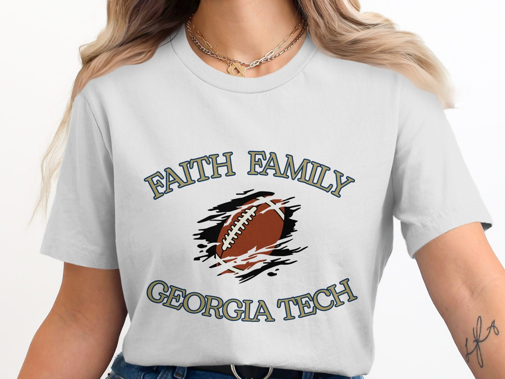 Faith Family Georgia Tech Graphic Tee