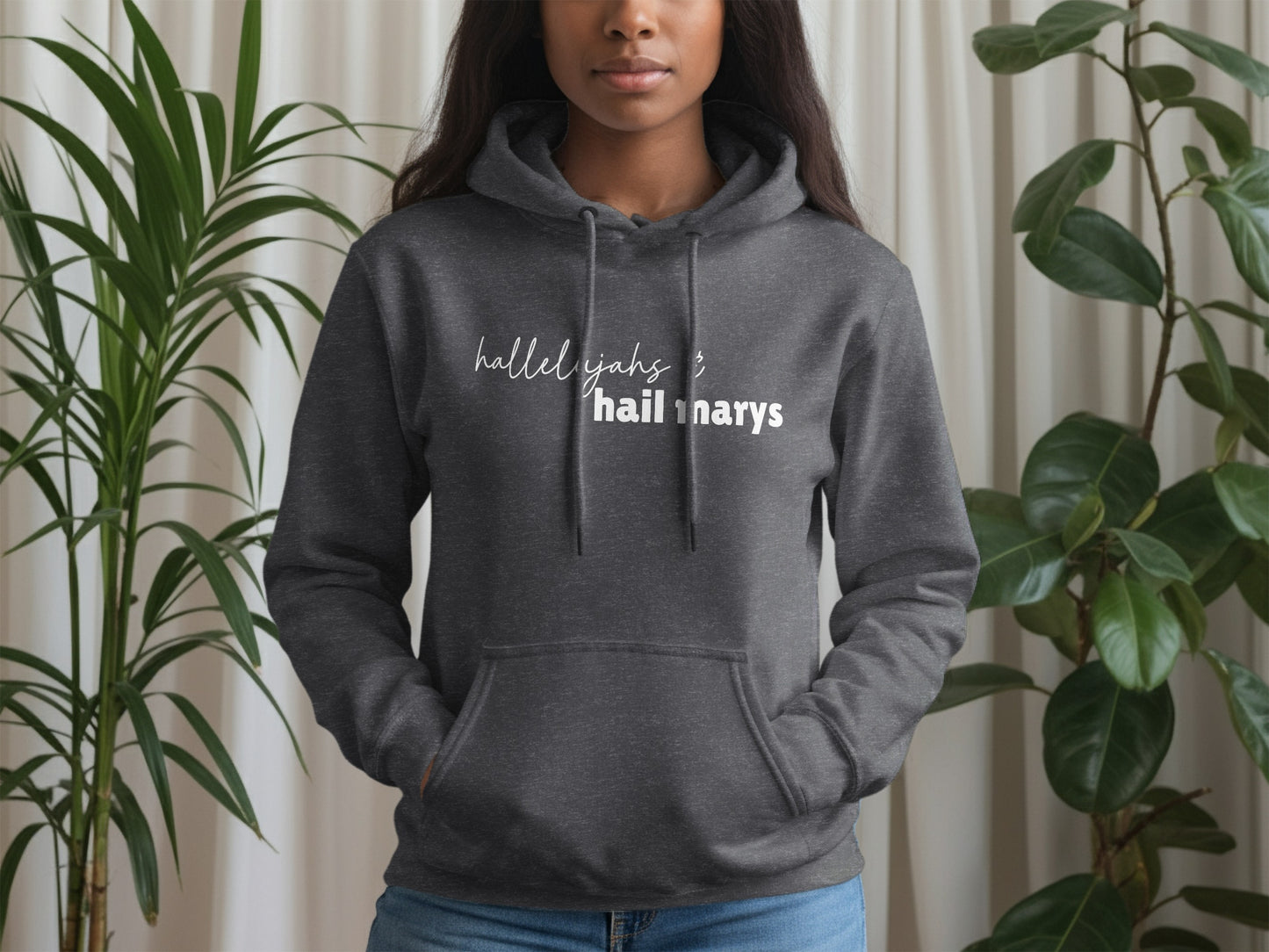 Hallelujahs and Hail Marys Print Hoodie product type
