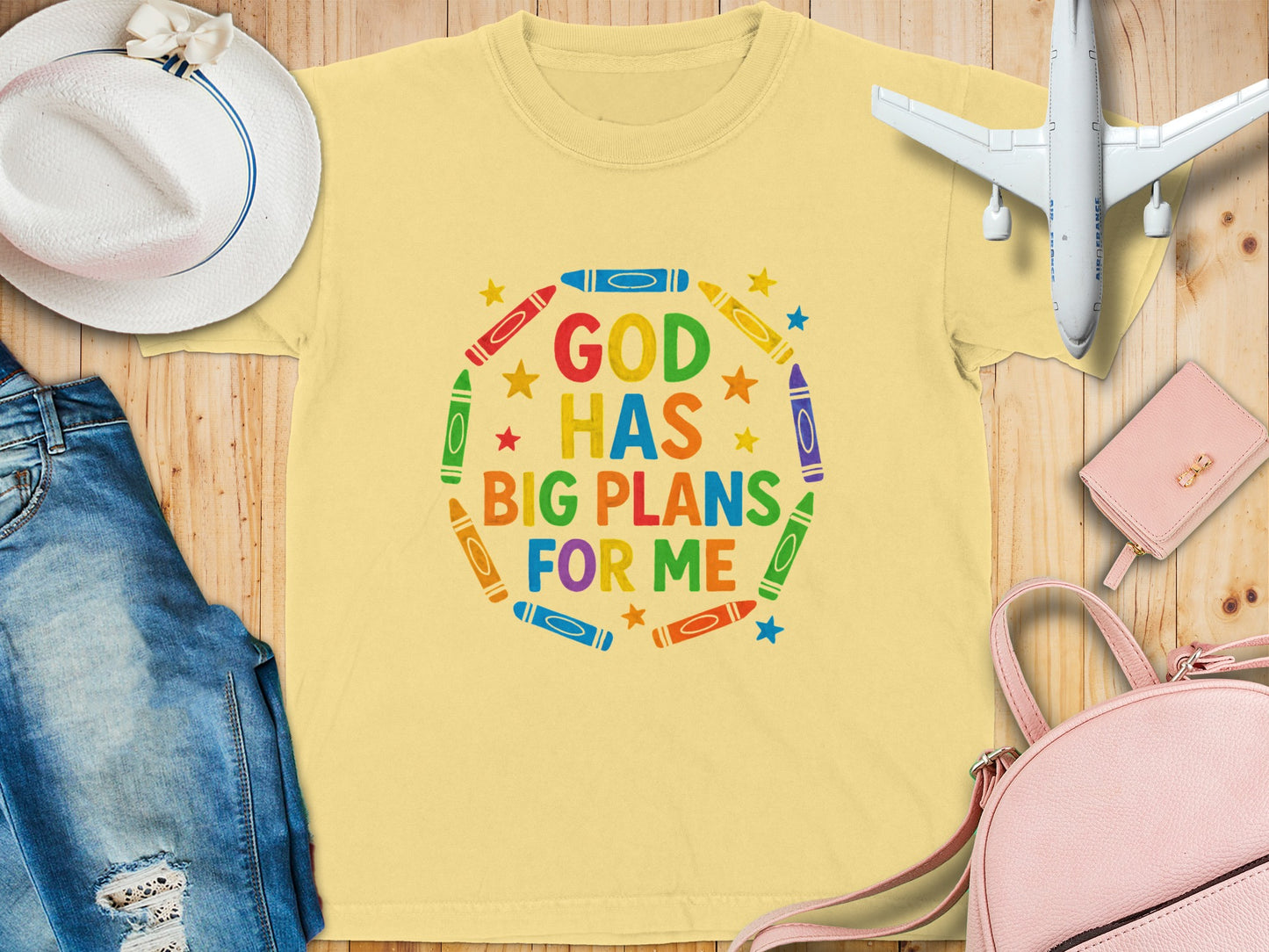 God Has Big Plans For Me Graphic TShirt