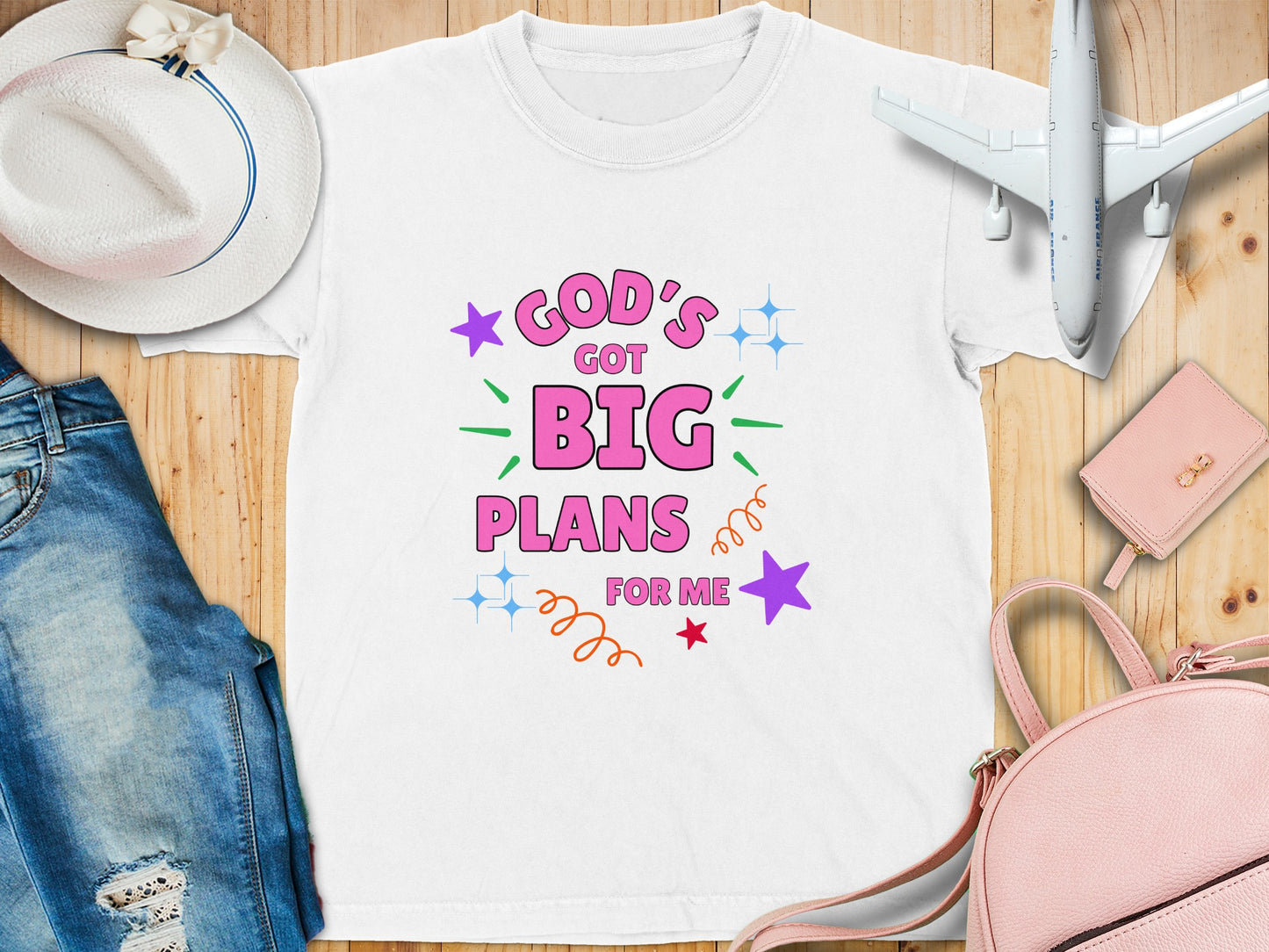 God's Got Big Plans For Me T-shirt