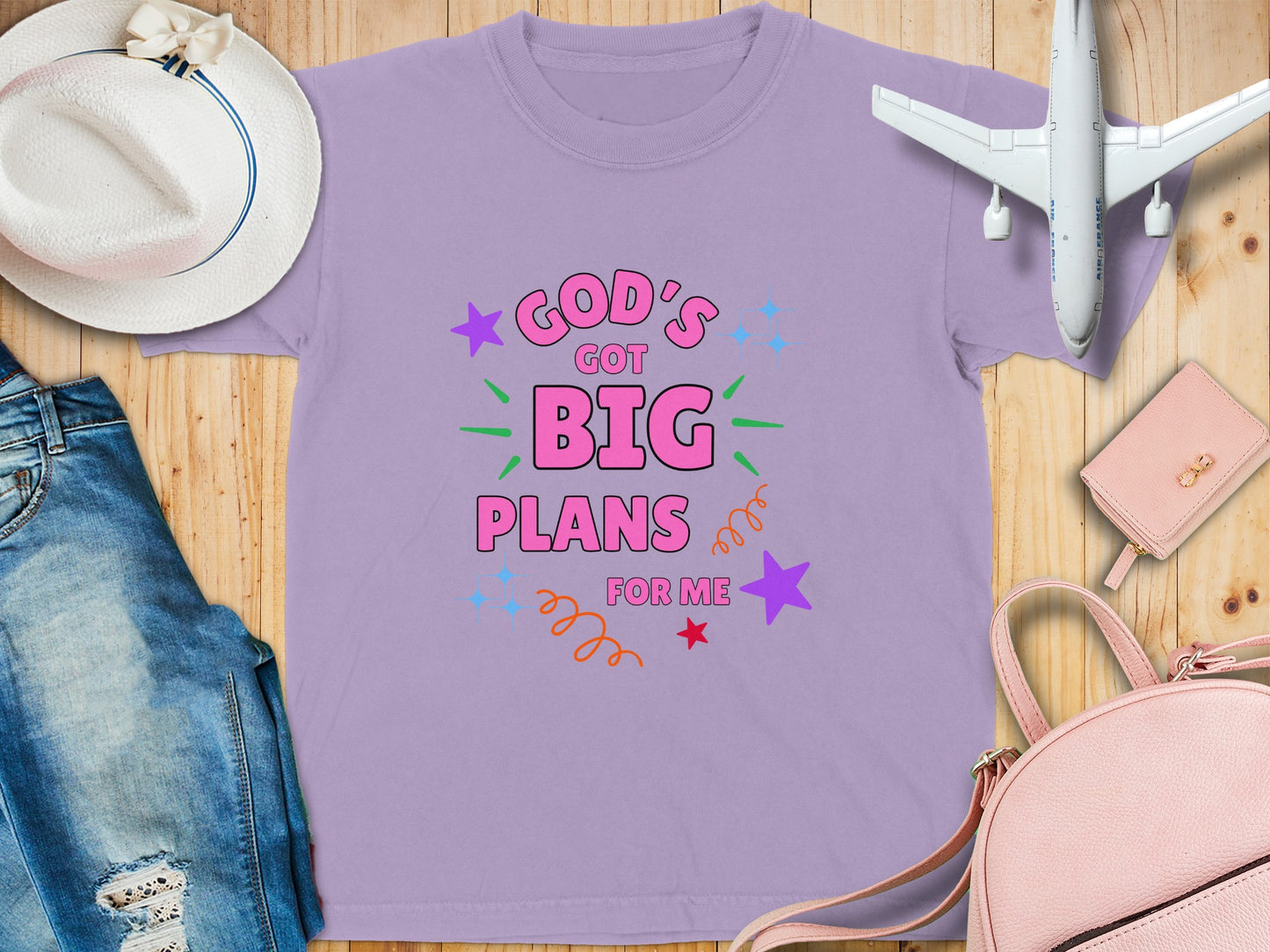 God's Got Big Plans For Me T-shirt