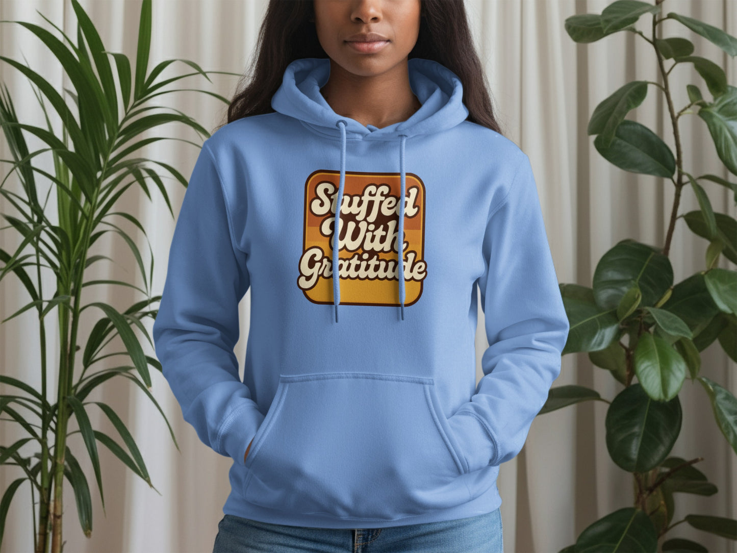 Stuffed With Gratitude Hoodie for Casual Wear